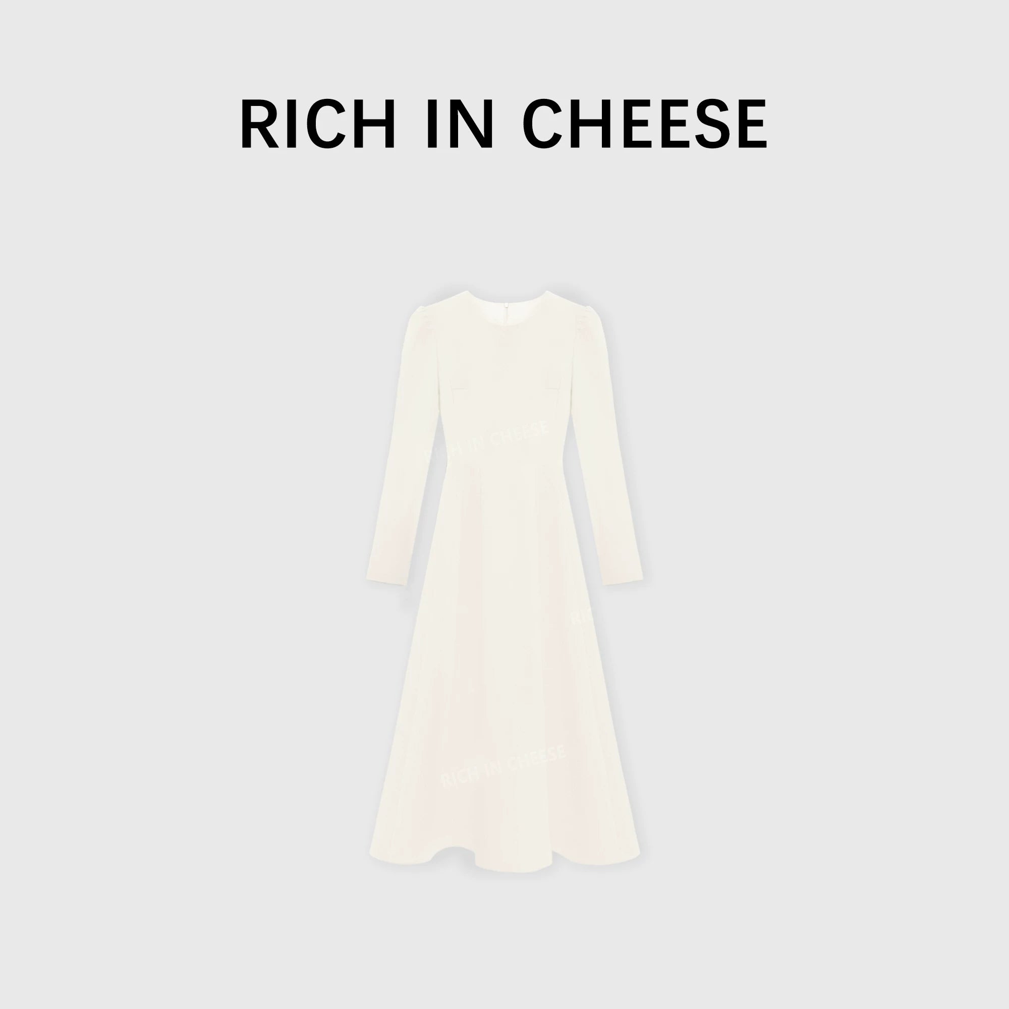 RICH IN CHEESE Temperament High-end Waist Suit Dress