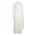 Wildberry Scarf Long Sleeve Dress