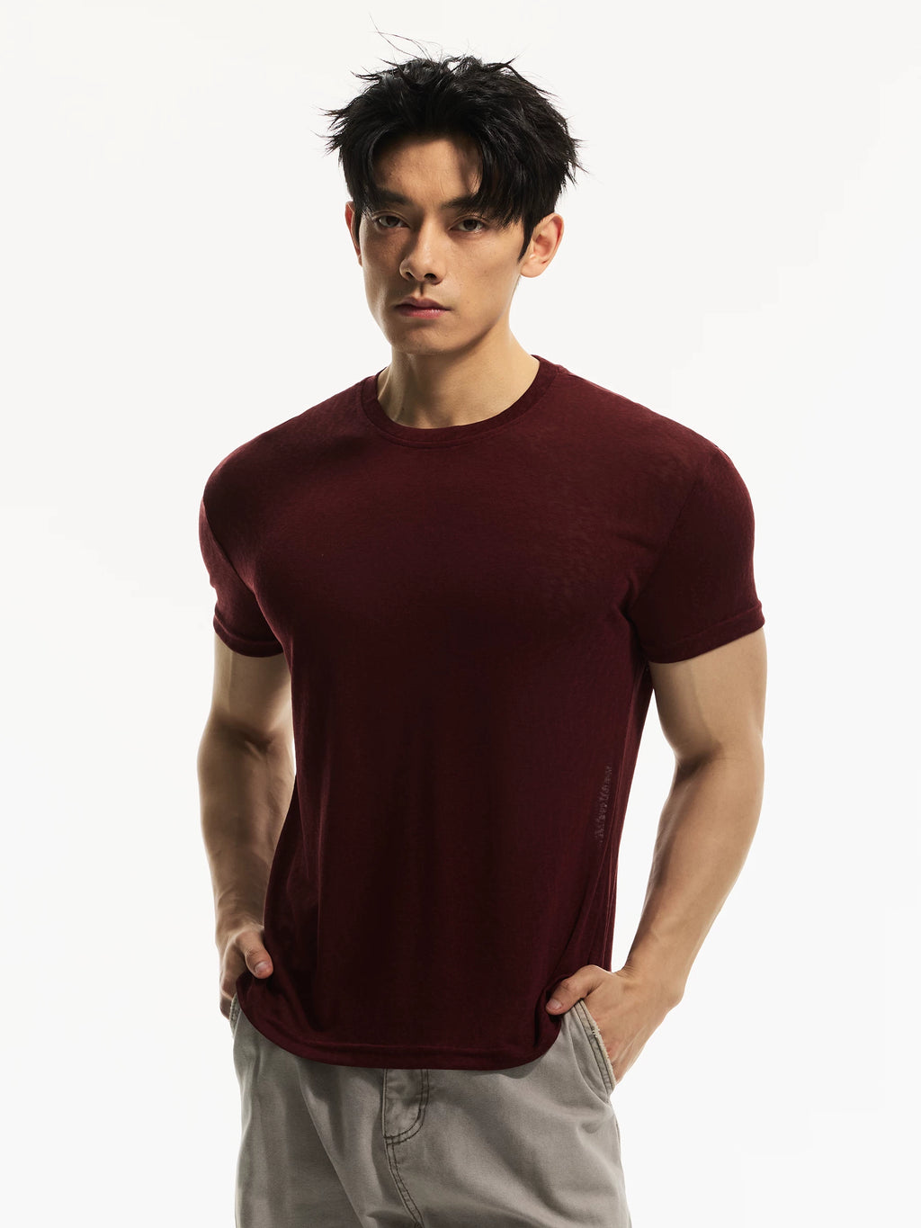 DAY NY Cool and Light Front Shoulder Casual Tee