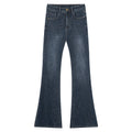 EIGHTHMONTH Slim-fit Denim Flared Straight-leg Pants