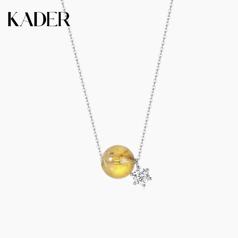 KADER Crystal Light Luxury Collarbone Chain