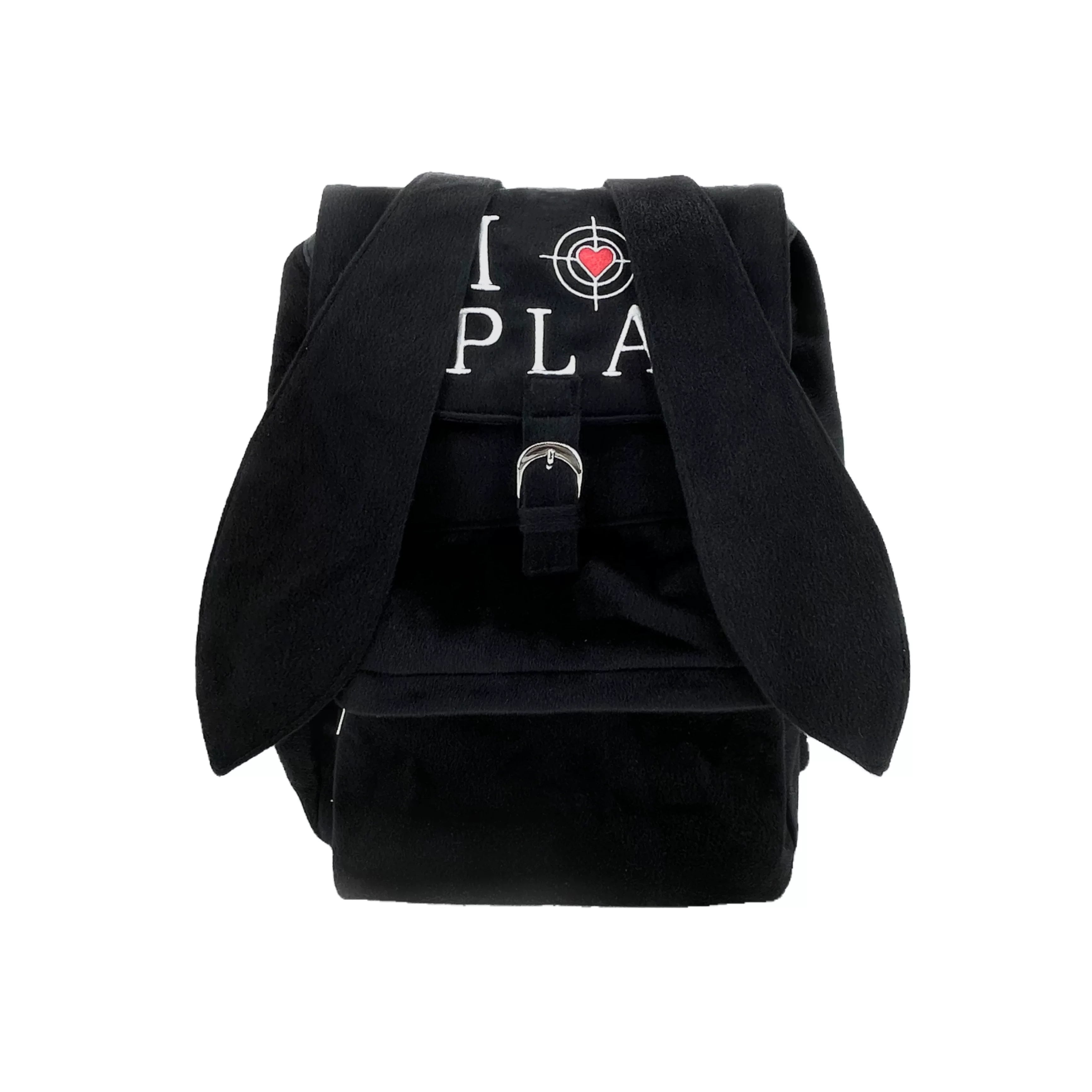 SAUCE Mink Rabbit Ear Embroidered Backpack