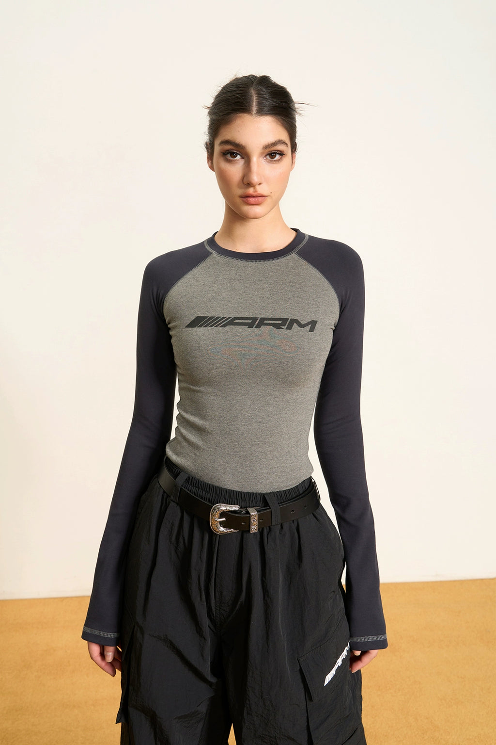 Ariseism Vintage Shoulder Skinny Long Sleeves