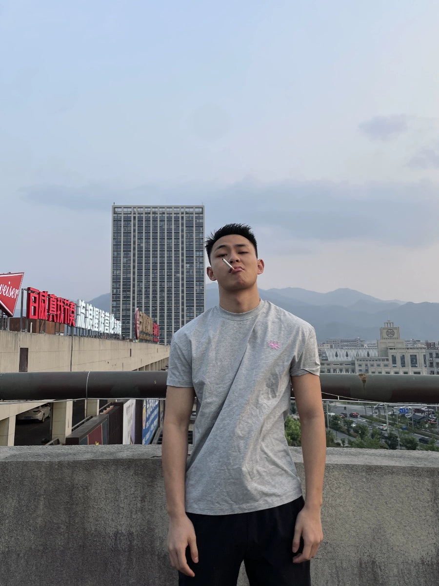 GTAL American Star Embroidery Small Neckline Tee