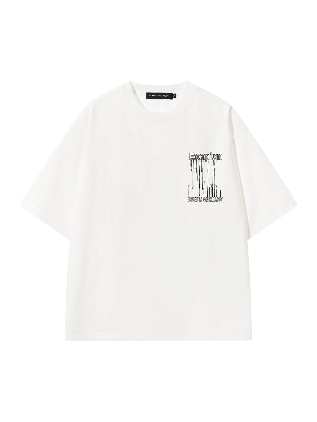 BLINDNOPLAN Loose Graffiti Print Tee