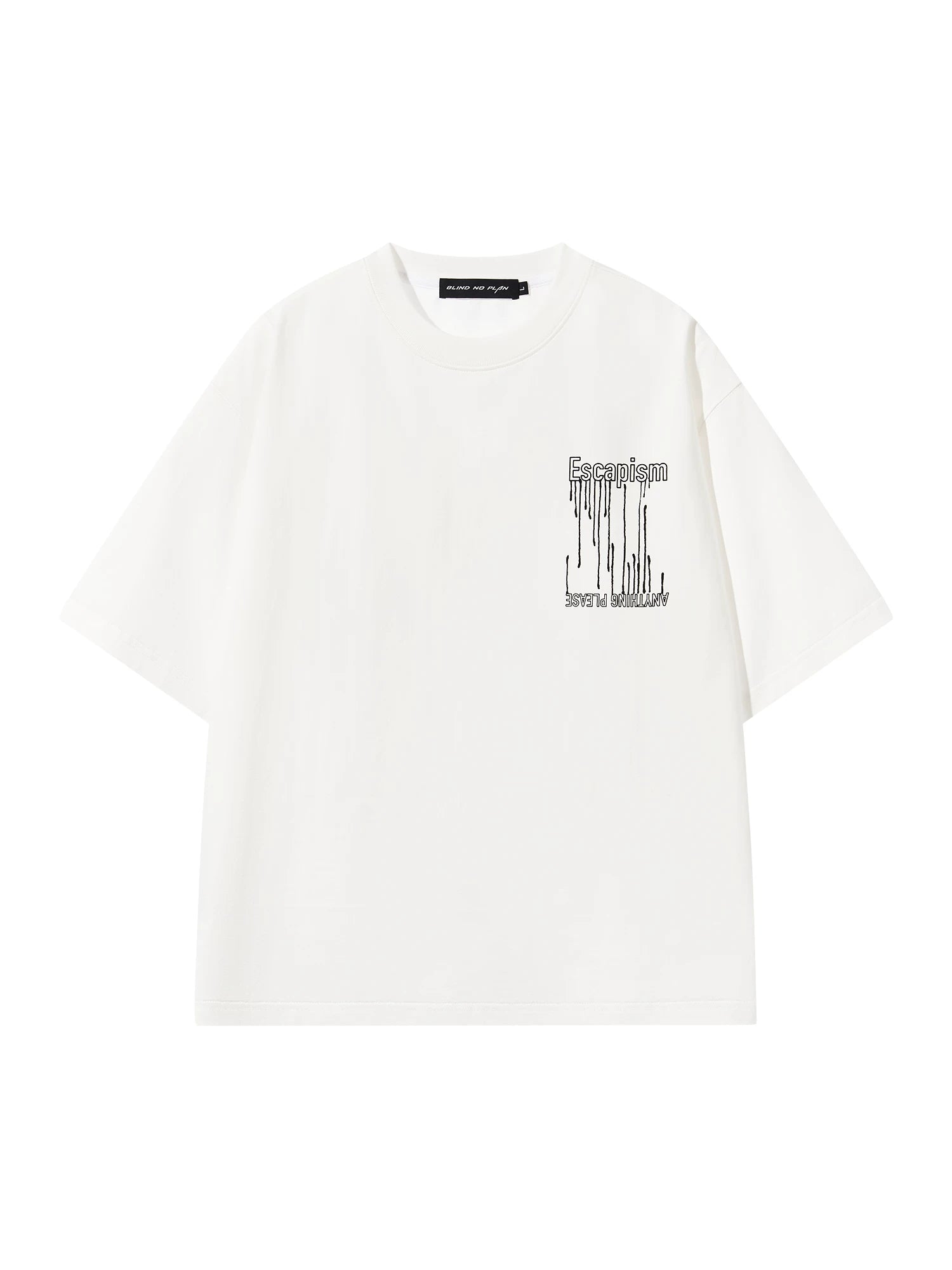BLINDNOPLAN Loose Graffiti Print Tee