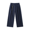 LR MADE Tencel Straight Casual Trousers