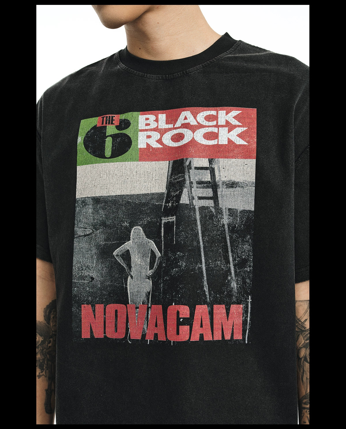NOVACAM American vintage street ROCK Tee