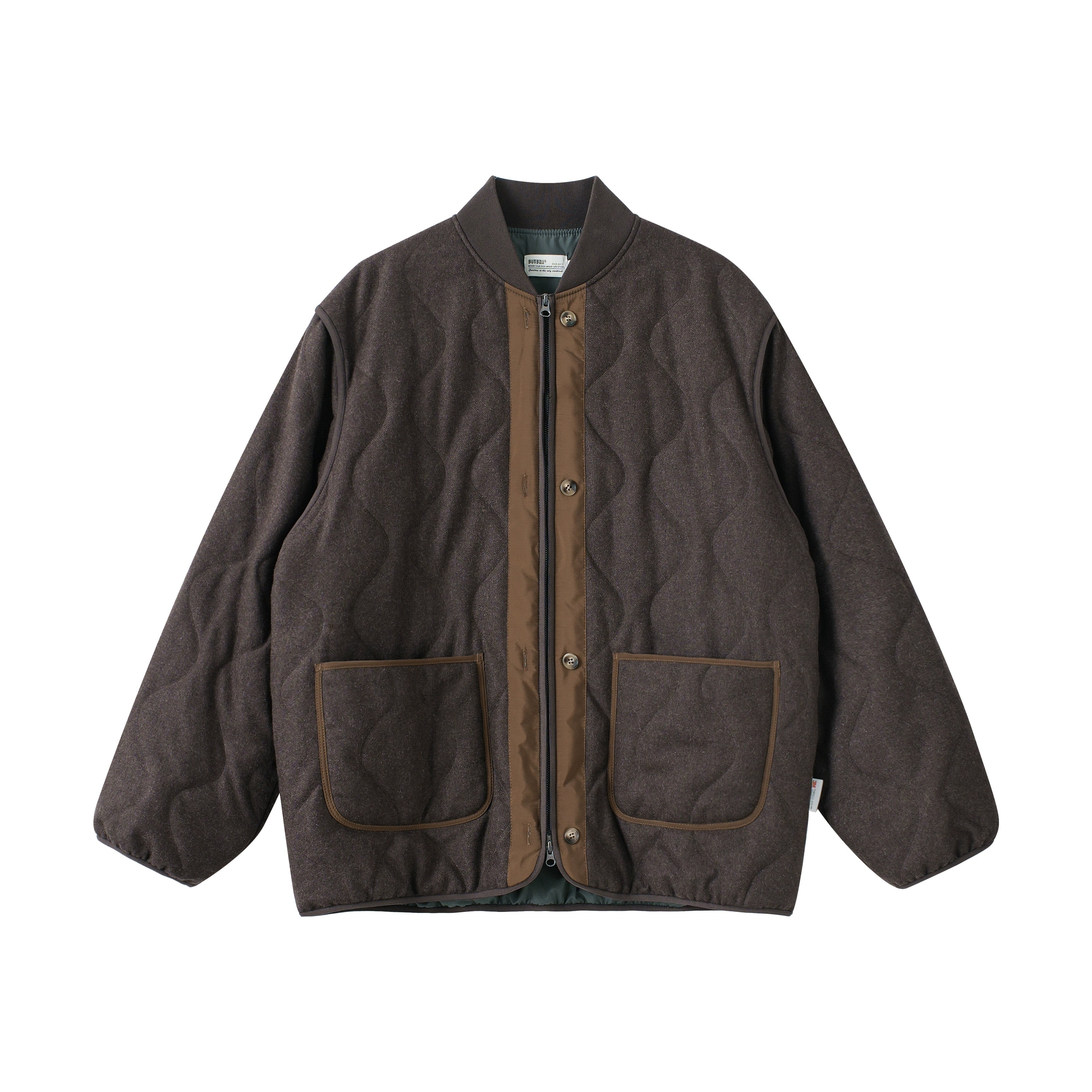 BUTTBILL Japanese woolen 3m Shirley quilting cotton rhombus graphene Jacket