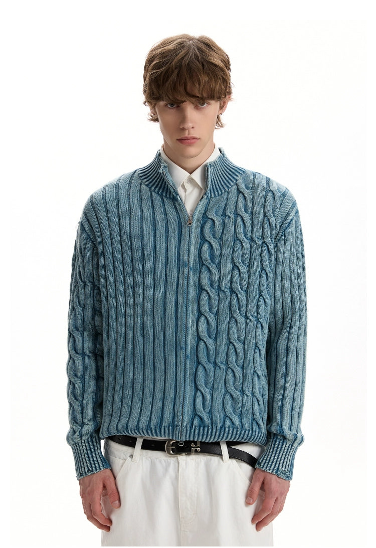 A PUEE Vintage Twist Knitted Sweater