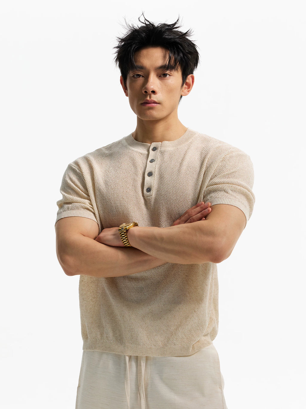 DAY NY Vintage Casual Knitted Tee