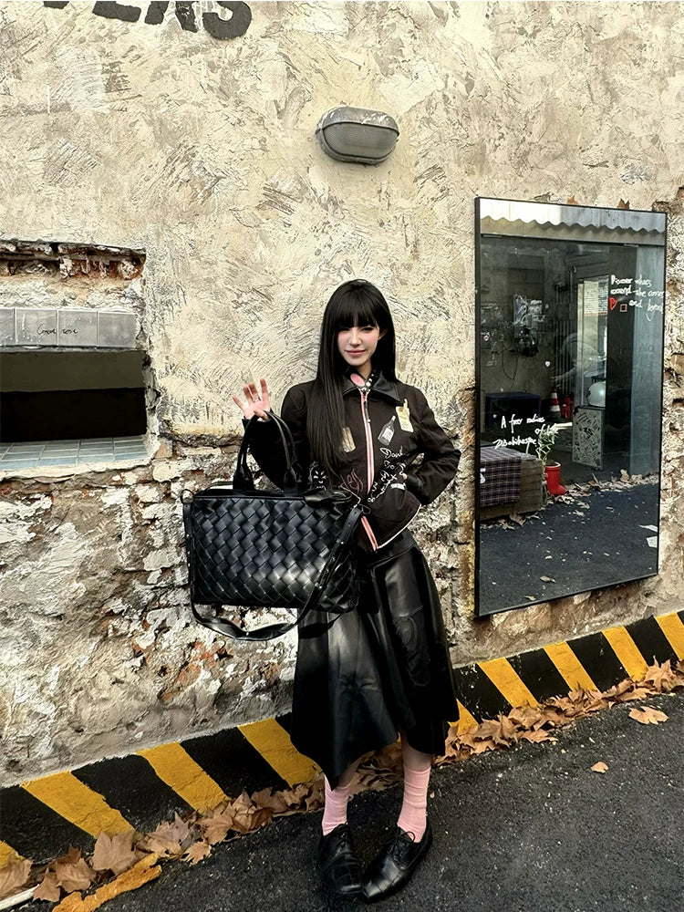 DM Tenacious Premium Vintage Woven Tote Shoulder Bag