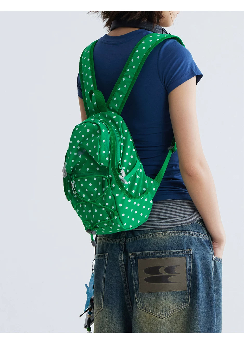 CryingCenter Polka Dot Mini Mountaineering Backpack