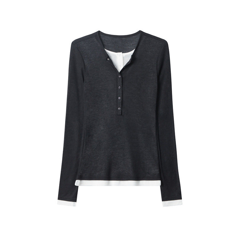 Nariele College Colour Contrast Chic T-Shirt