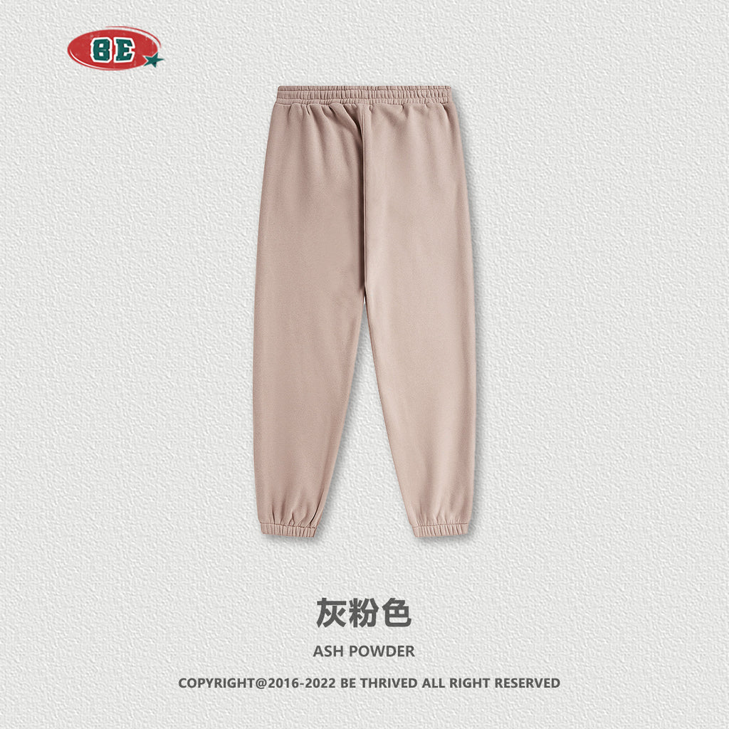 BE Fleece Thickened Spice Girl Leaking Navel Set