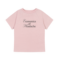 HEADACHE Crew Neck Shoulder Casual Tee
