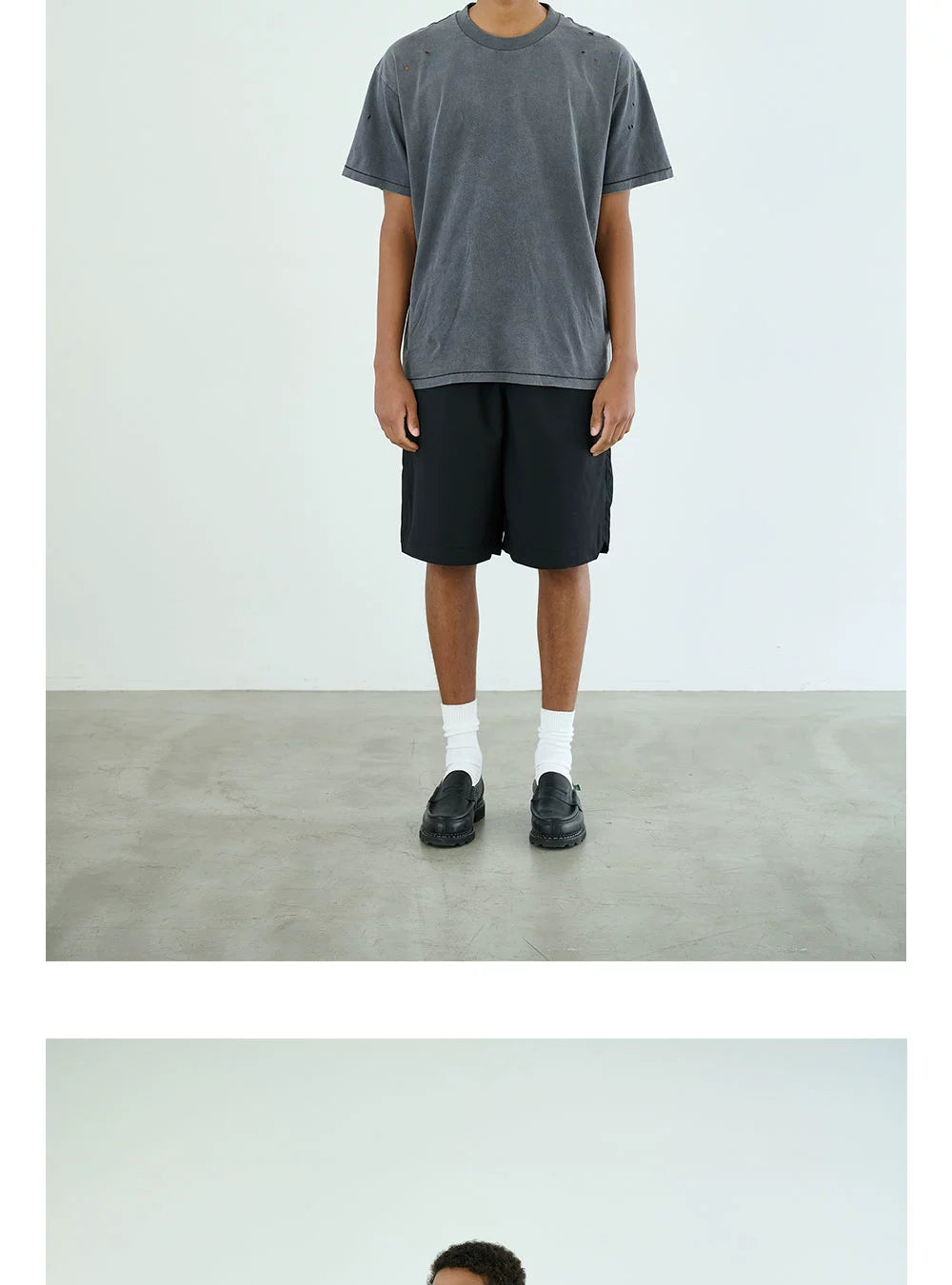 Anniehall Vintage Ripped Single Stitch Tee