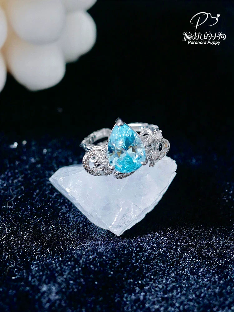 PP Niche Light Luxury Ring Open Index Finger Ring