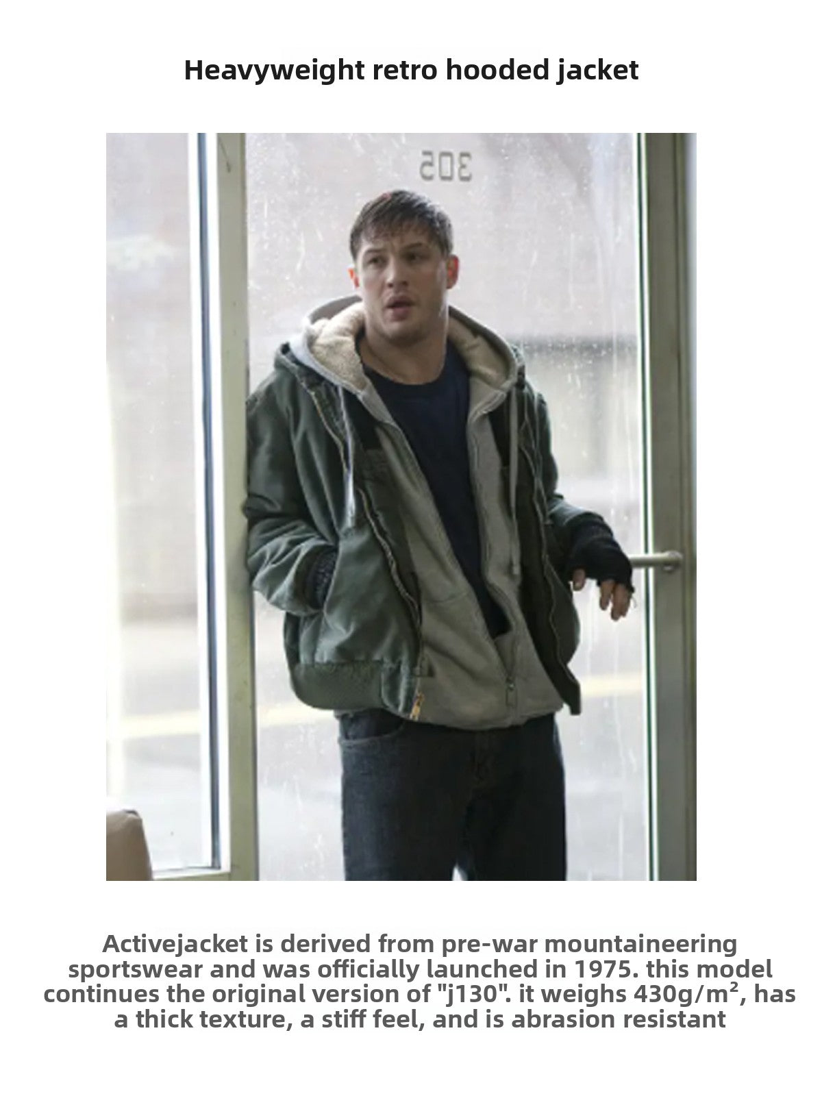 Madden Vintage J130 Heavy Boxy Jacket