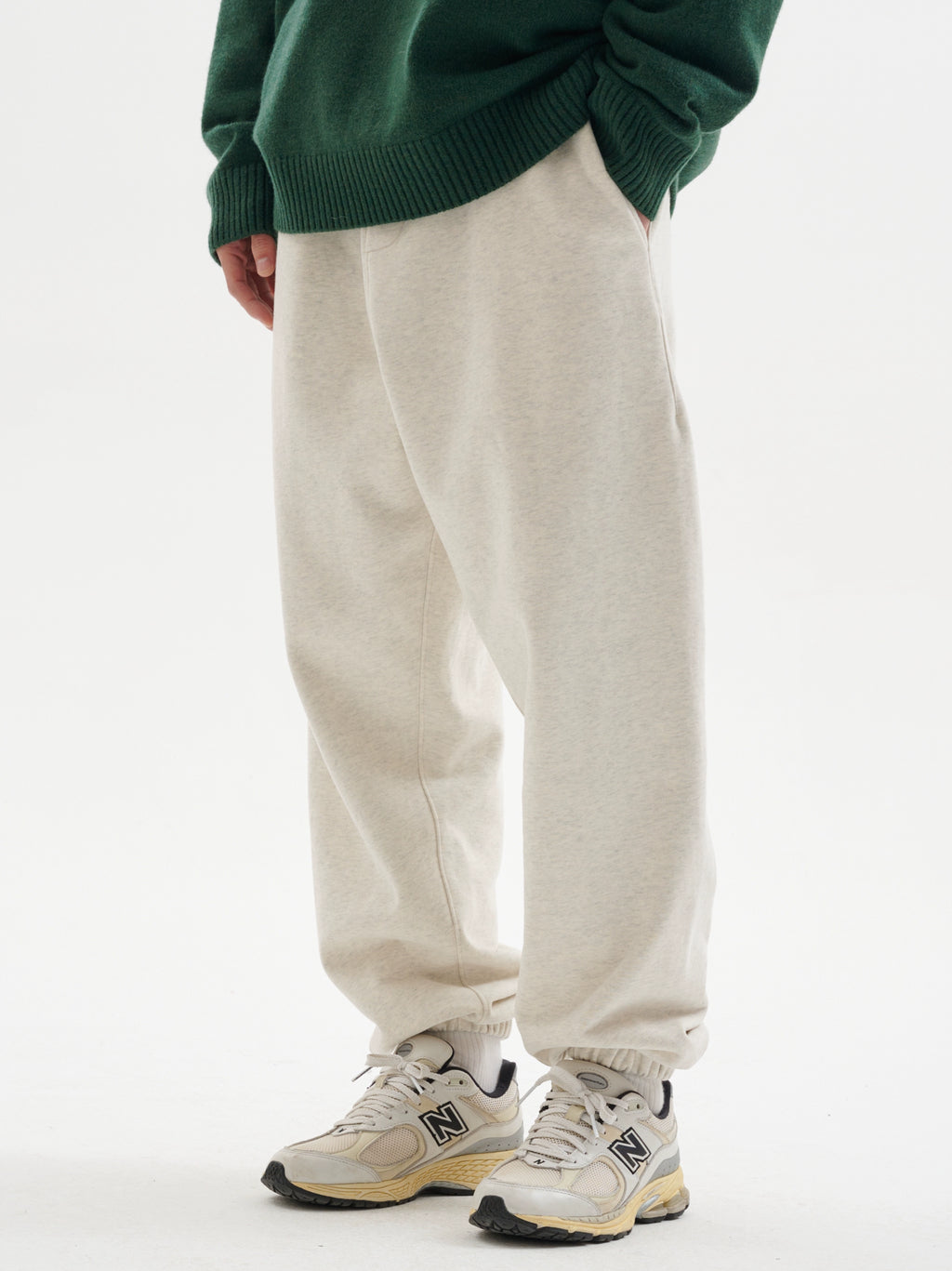 BUTTBILL 460G warm Velvet silhouette sweatpants