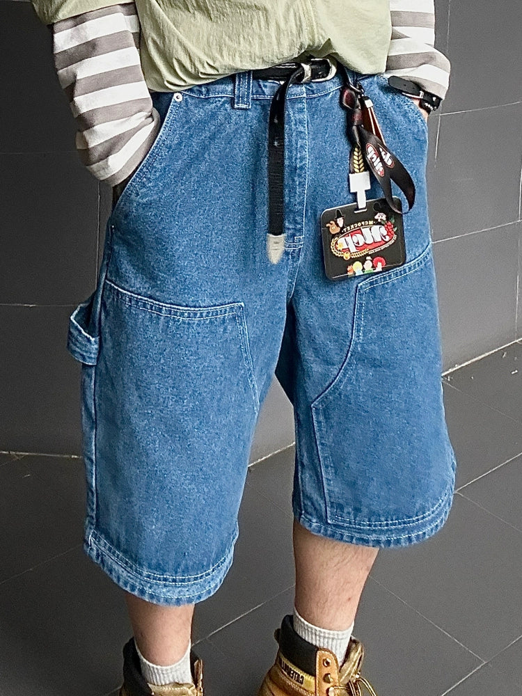 MEDM Casual Straight Loose Five-point Pants Shorts