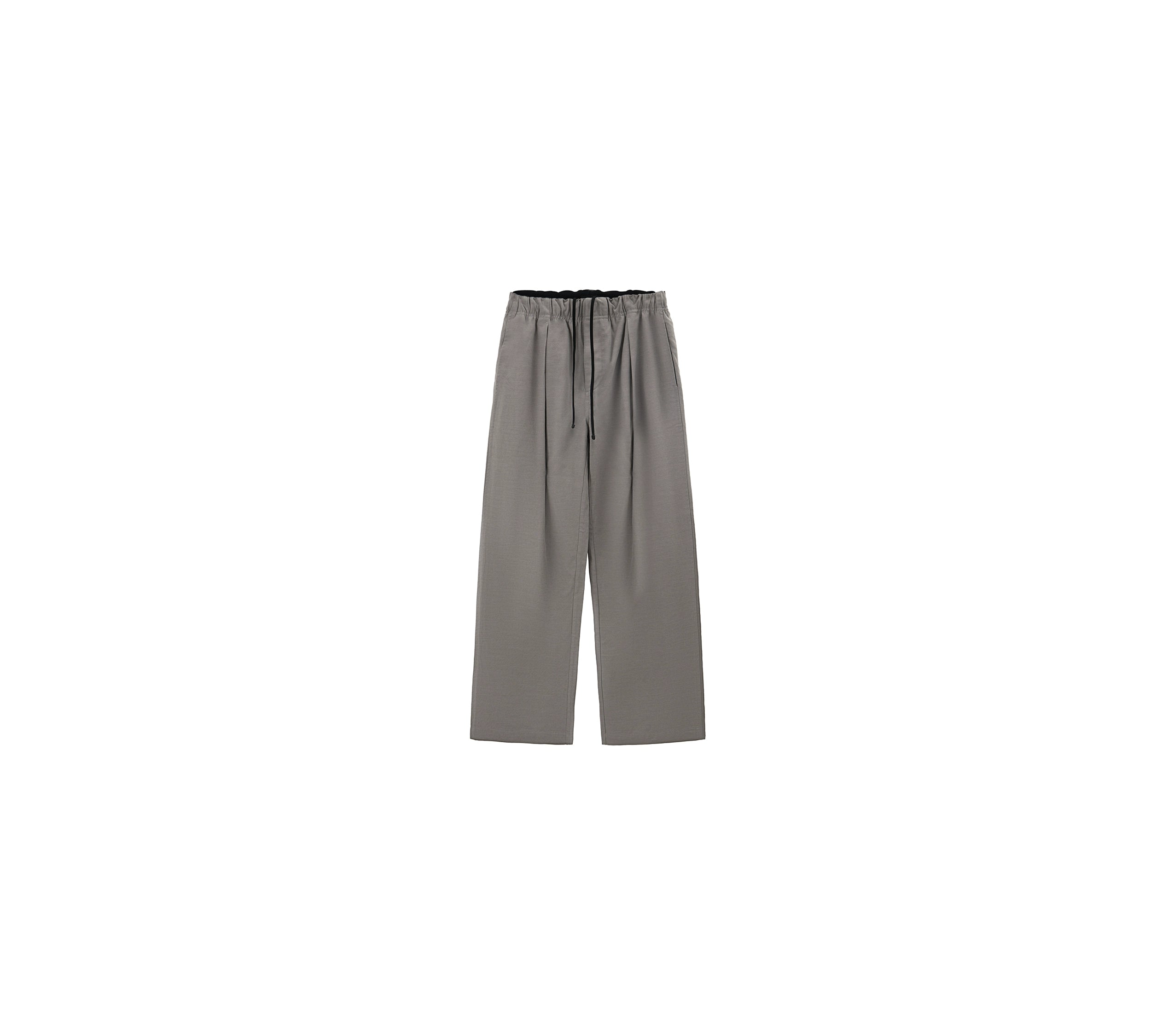 PLUS NO LOGO Striped Loose Straight Trousers