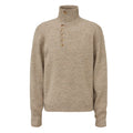 TAICHIISM Turtleneck Lapel Multi-form Wool-blend Soft Waxy Sweater