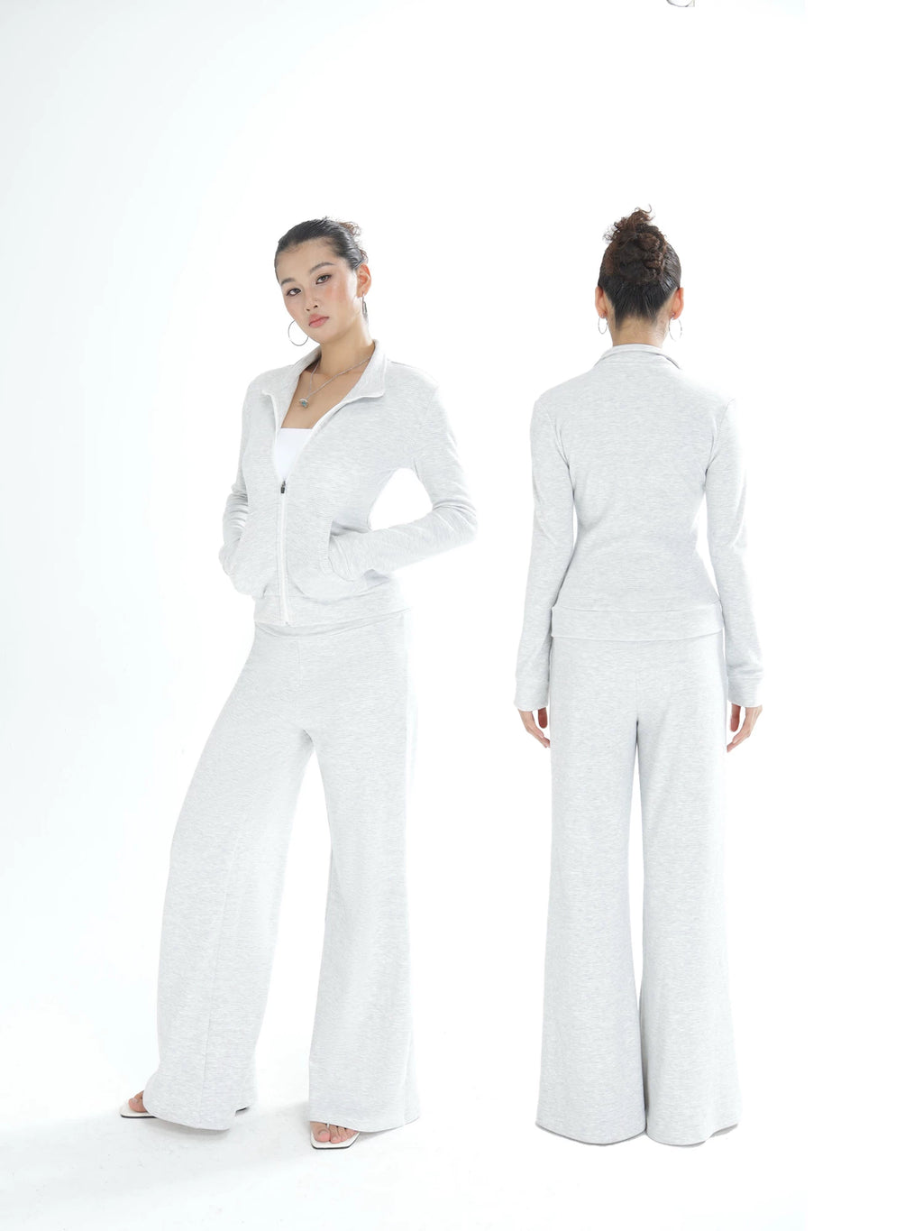 Audwyn Polished Striped Casual Sports Suit