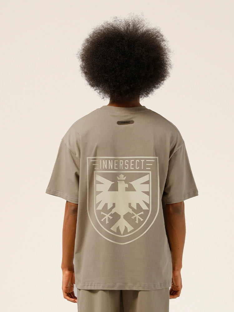 INNERSECT Classic Logo Printing Loose Tide Tee