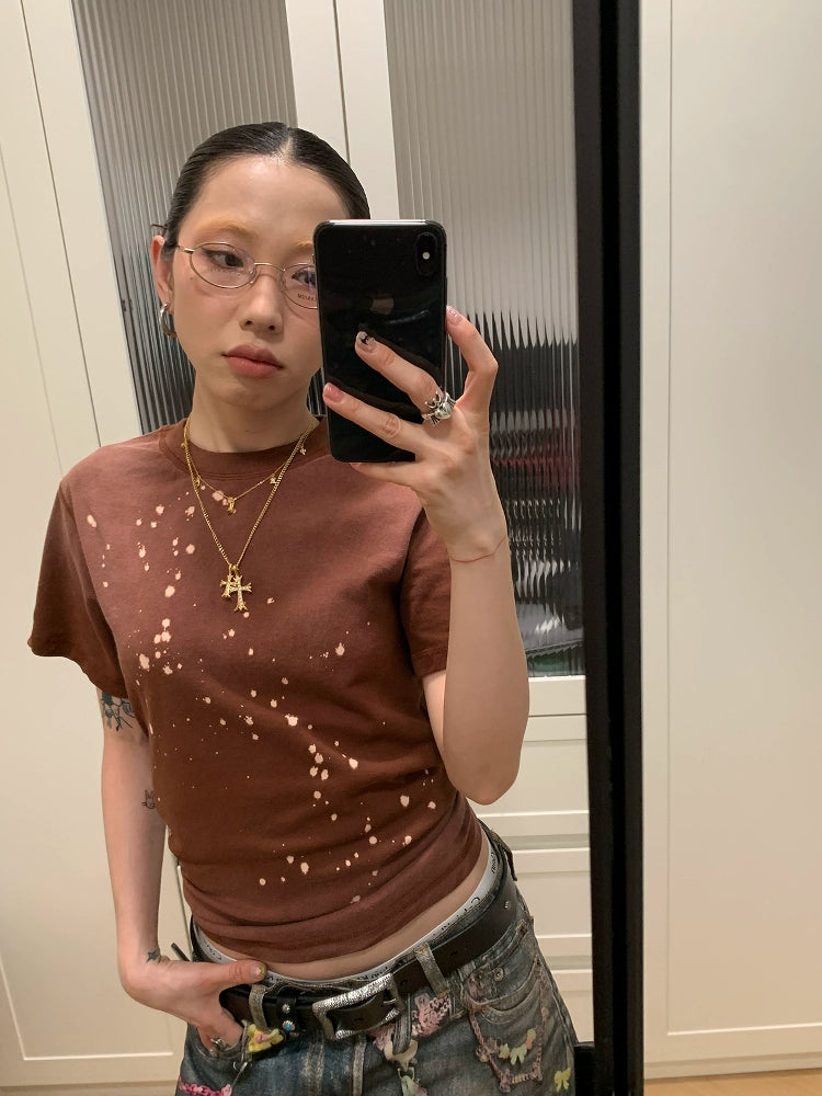 MMBBT Inkjet Washing Gradual Change Tee