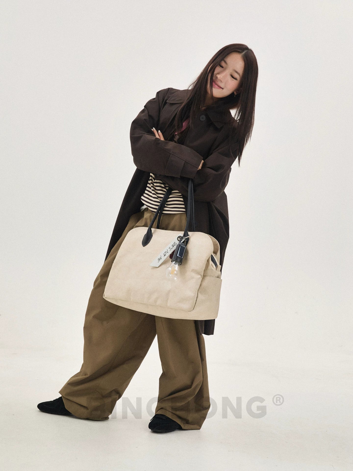 BINGBONG Large Capacity Creative Pendant Tote Bag