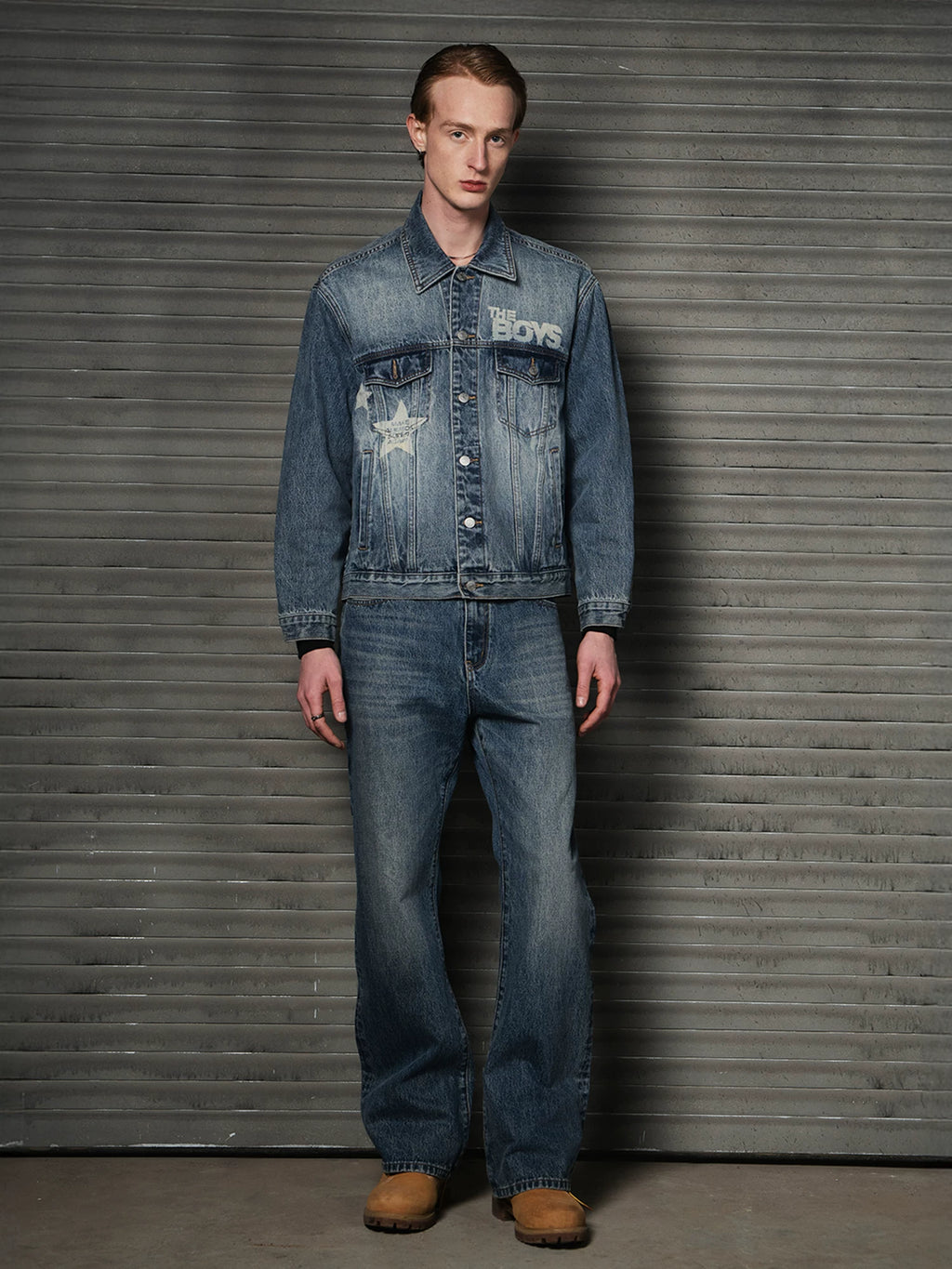 WHOOSIS Vintage Versatile Denim Jacket