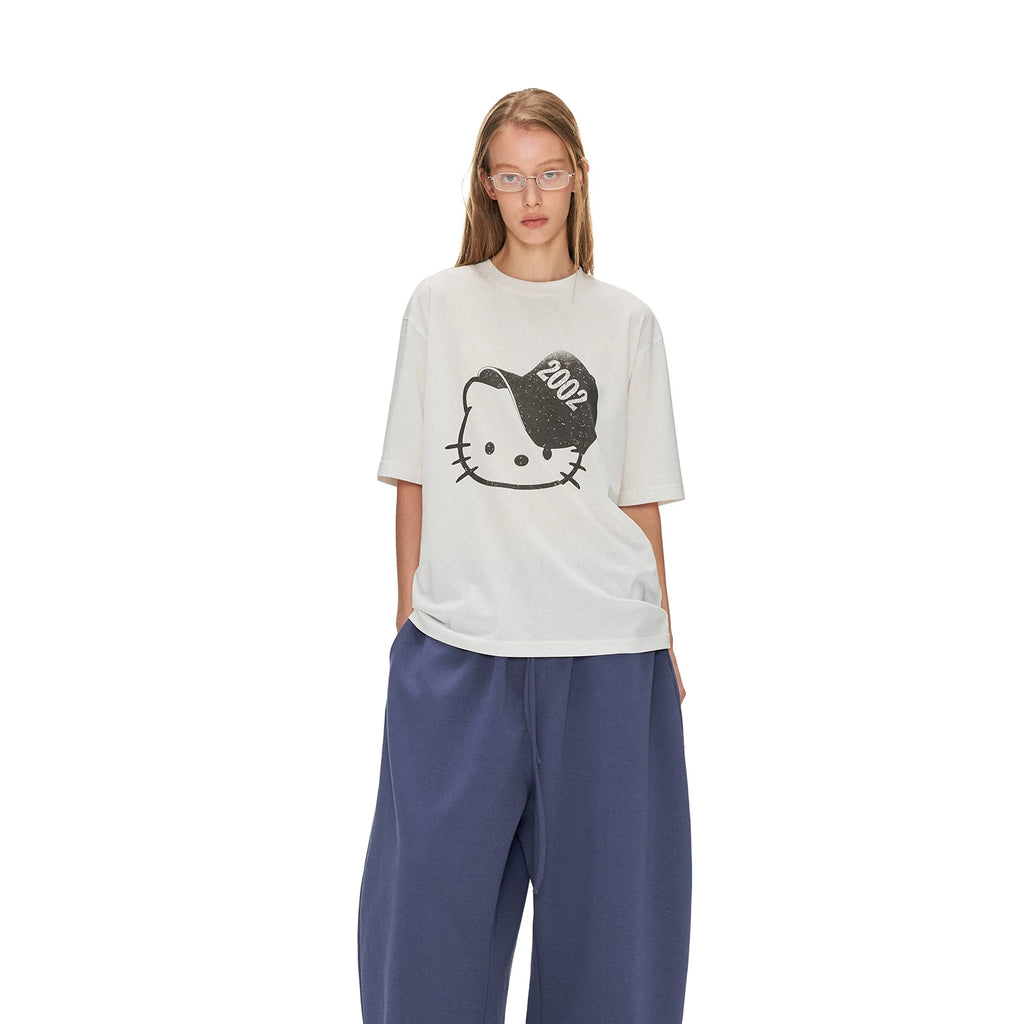 ANTERIOR LOVED Vintage Hello Kitty Loose Casual Tee