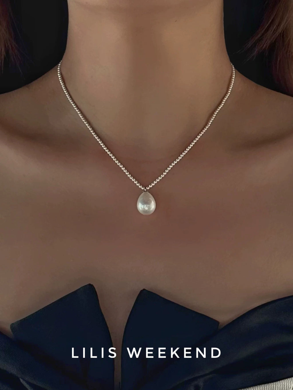Lilis Weekend Extremely Fine Pearl Necklace
