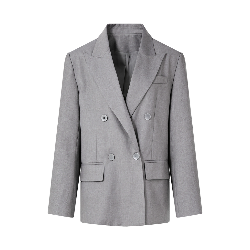 FINDYAWINGS Double-breasted Suit Trousers Suit