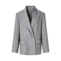 FINDYAWINGS Double-breasted Suit Trousers Suit
