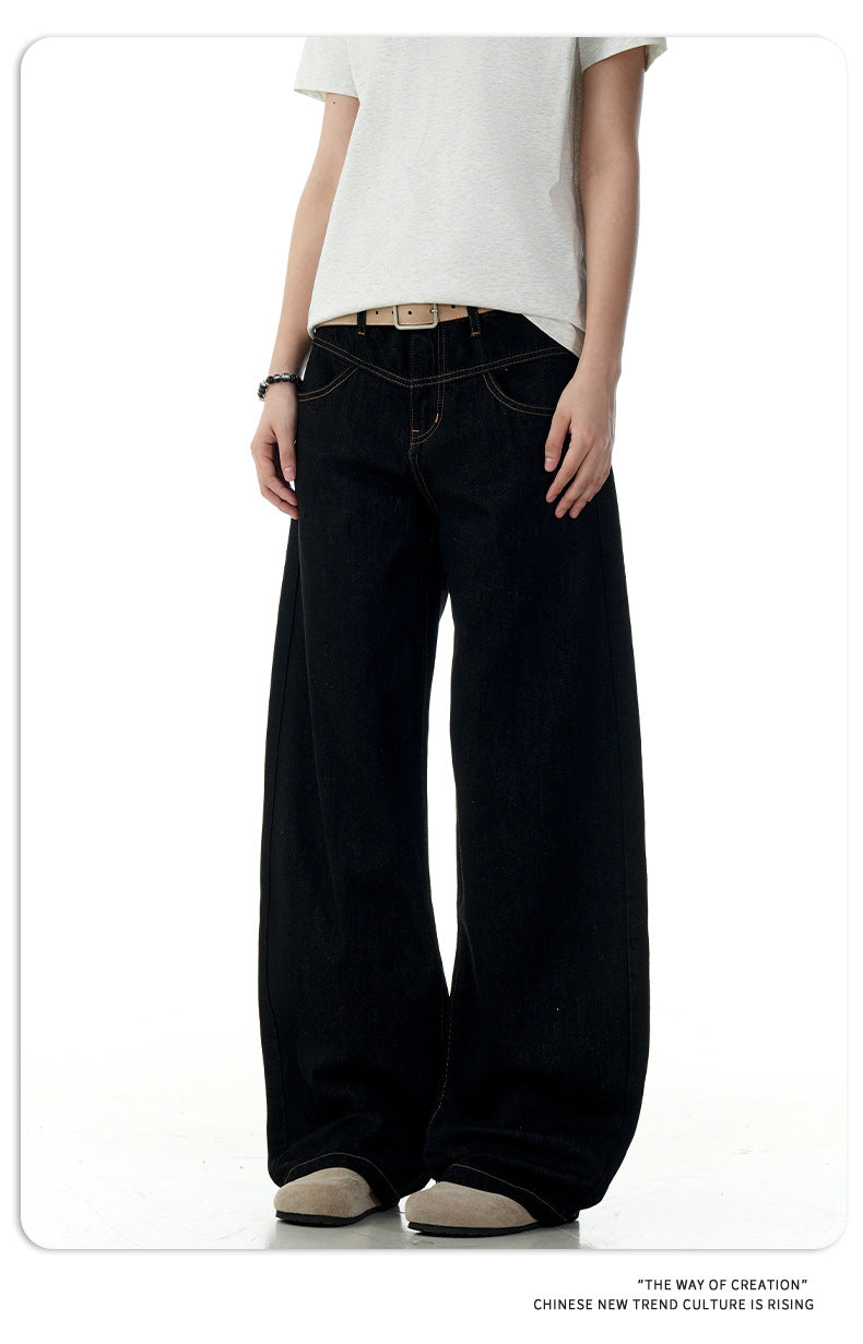 11KN Vintage Topstitch Scimitar Jeans