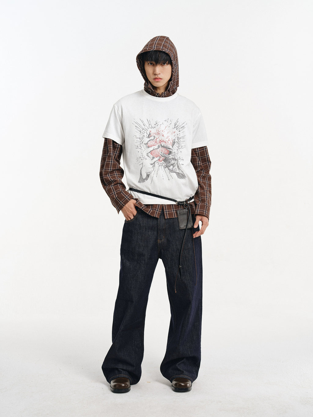DIMC Sketch Graffiti Love Print Tee