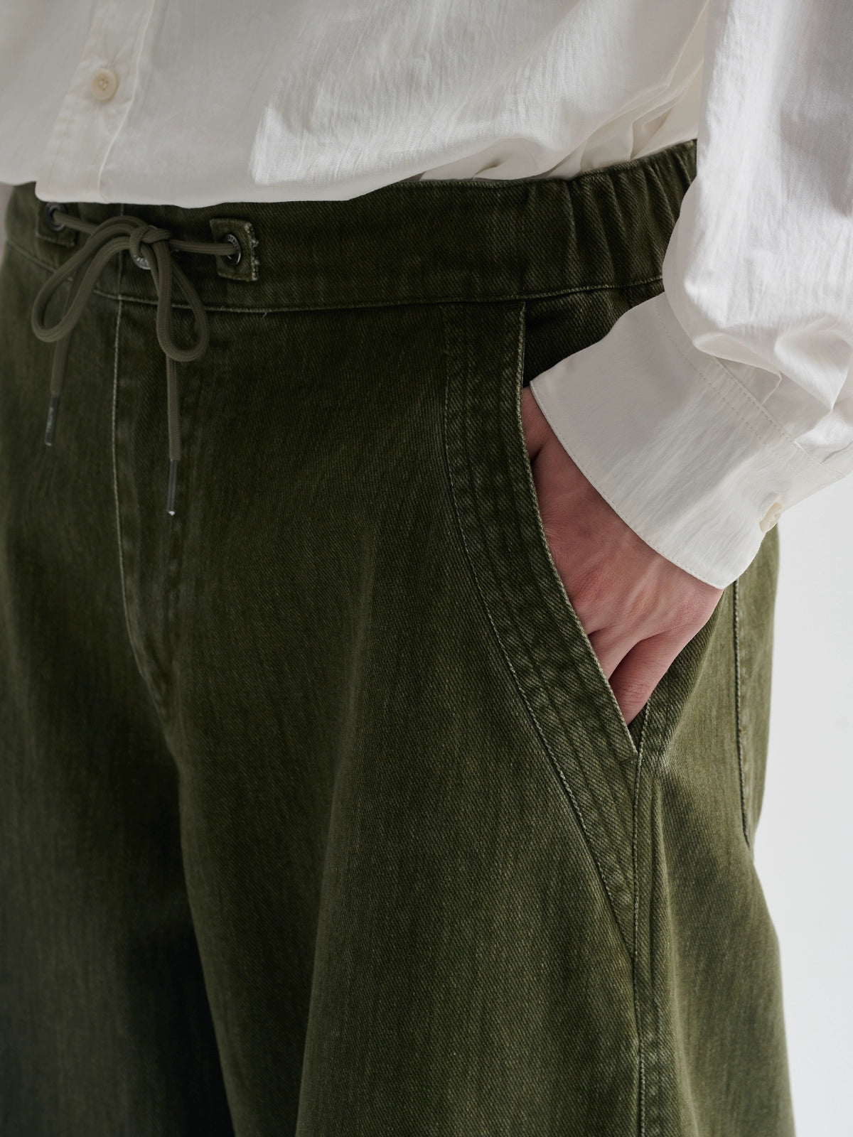 BUTTBILL Vintage Old Wide Leg Casual Pants