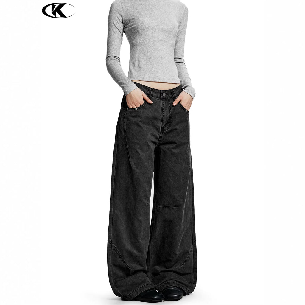 11KN American Vintage Rock Gray Cargo Pants Unisex