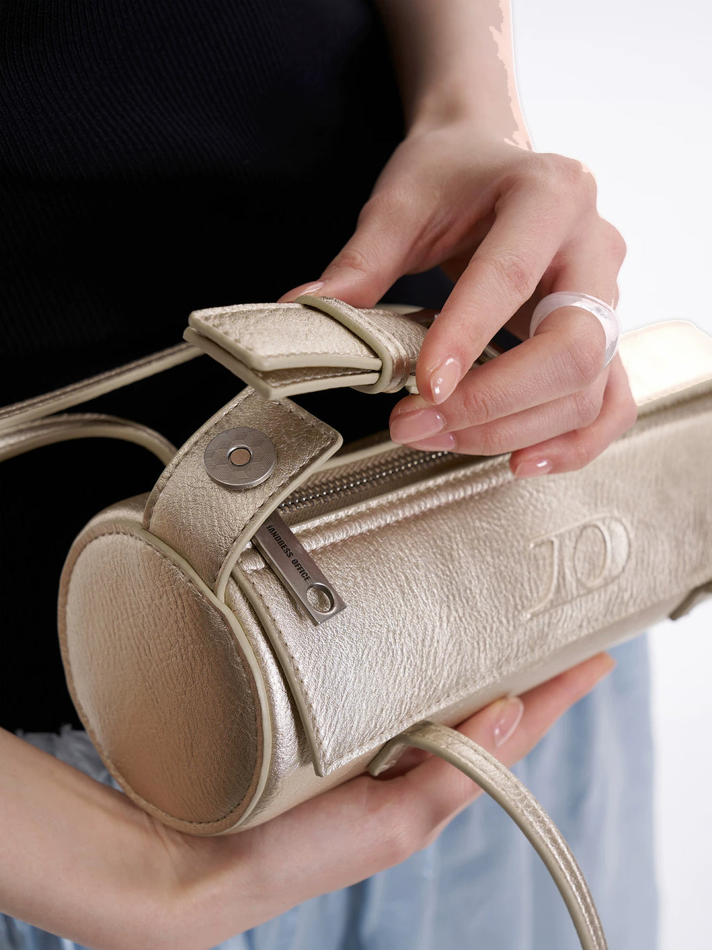 JANDRESS Belt Trim Shoulder Underarm Bag