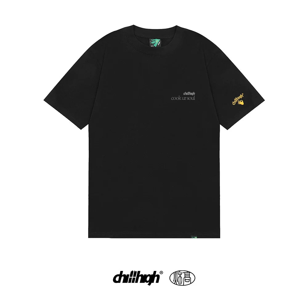 ChillHigh Simple Casual Round Neck Loose Tee