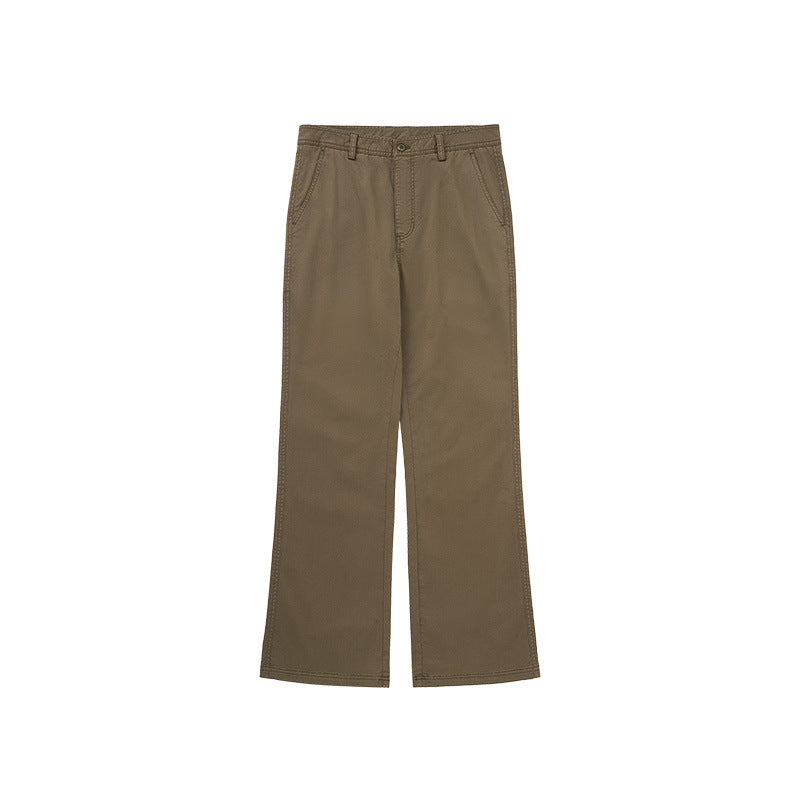 INF High Overalls Slim-fit Casual Pants