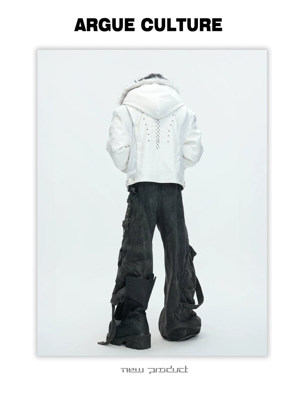 ArguECulturE Crocodile Hooded Padded Jacket