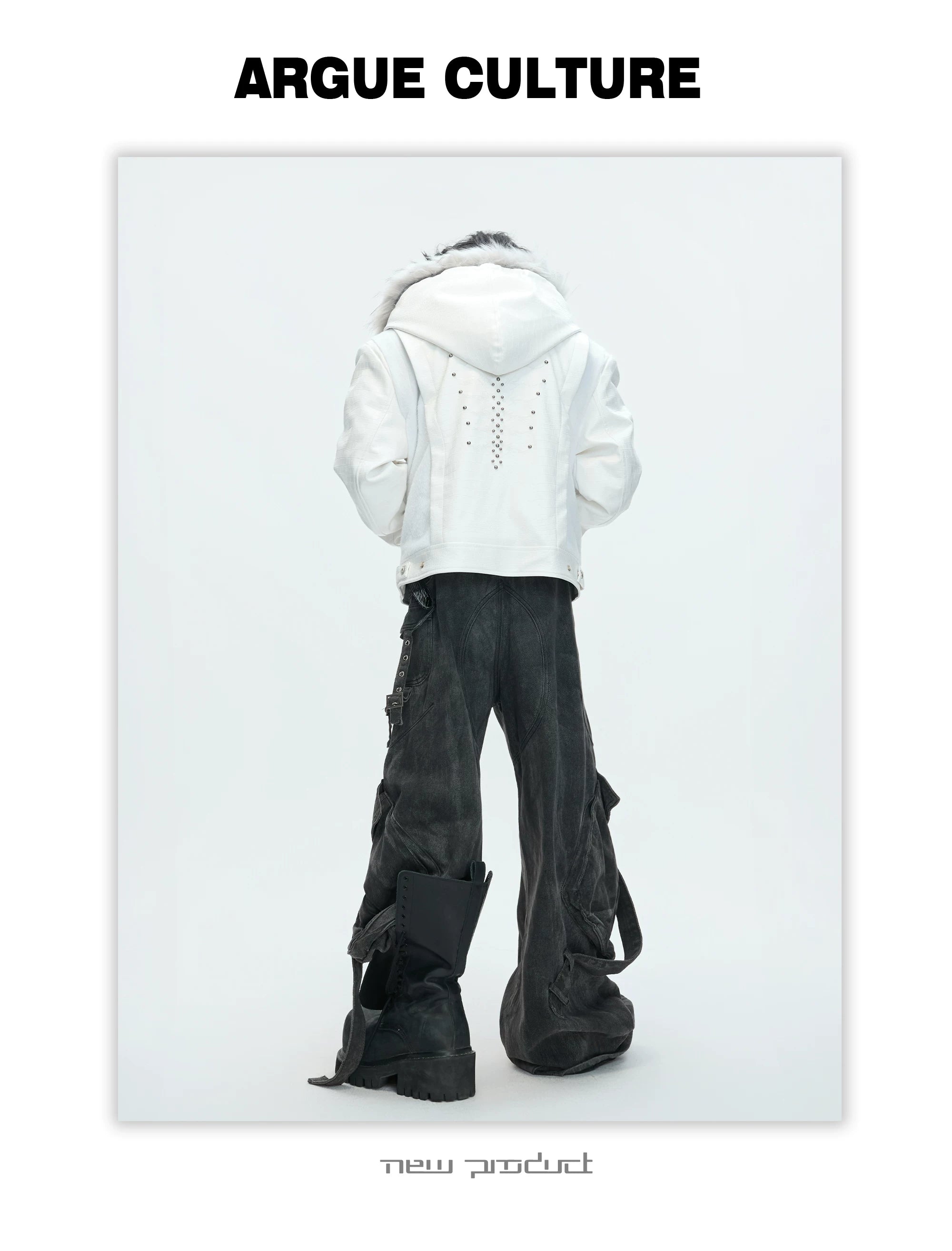 ArguECulturE Crocodile Hooded Padded Jacket