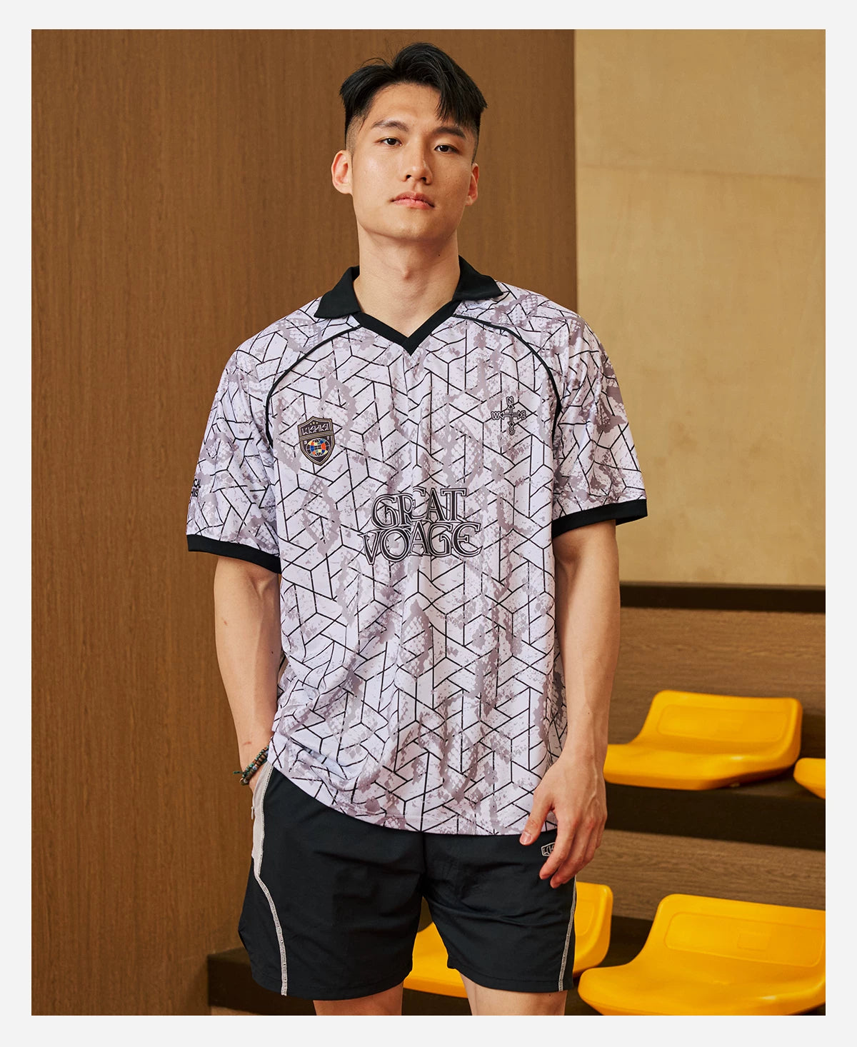 LUSHISI Sports and Leisure Quick-Drying Light and Breathable TEE