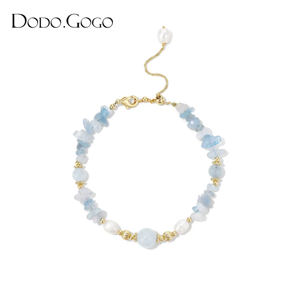 DODOGOGO Light Luxury Niche Premium Pearl Necklace Bracelet