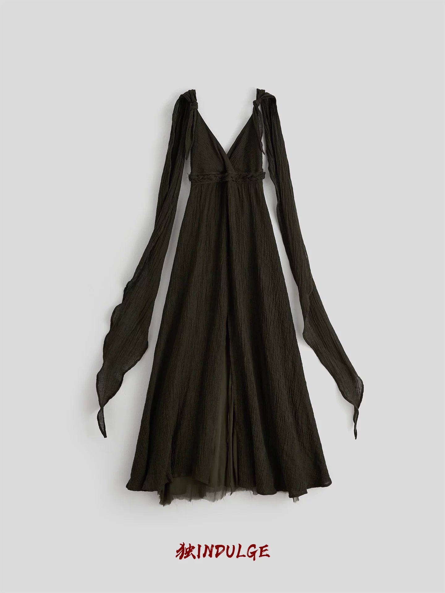 INDULGE Streamer Waist Suspender Dress