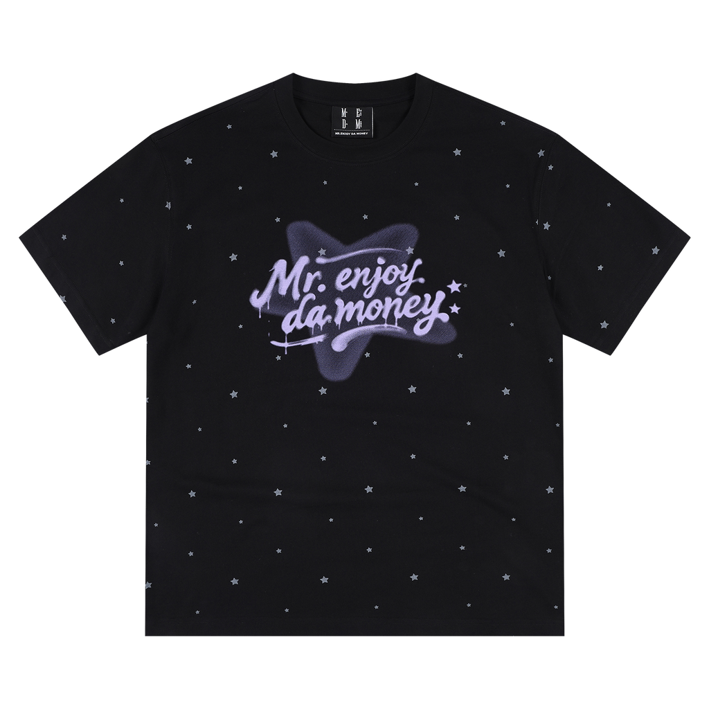 MEDM Star Polka Dot Versatile Casual Tee
