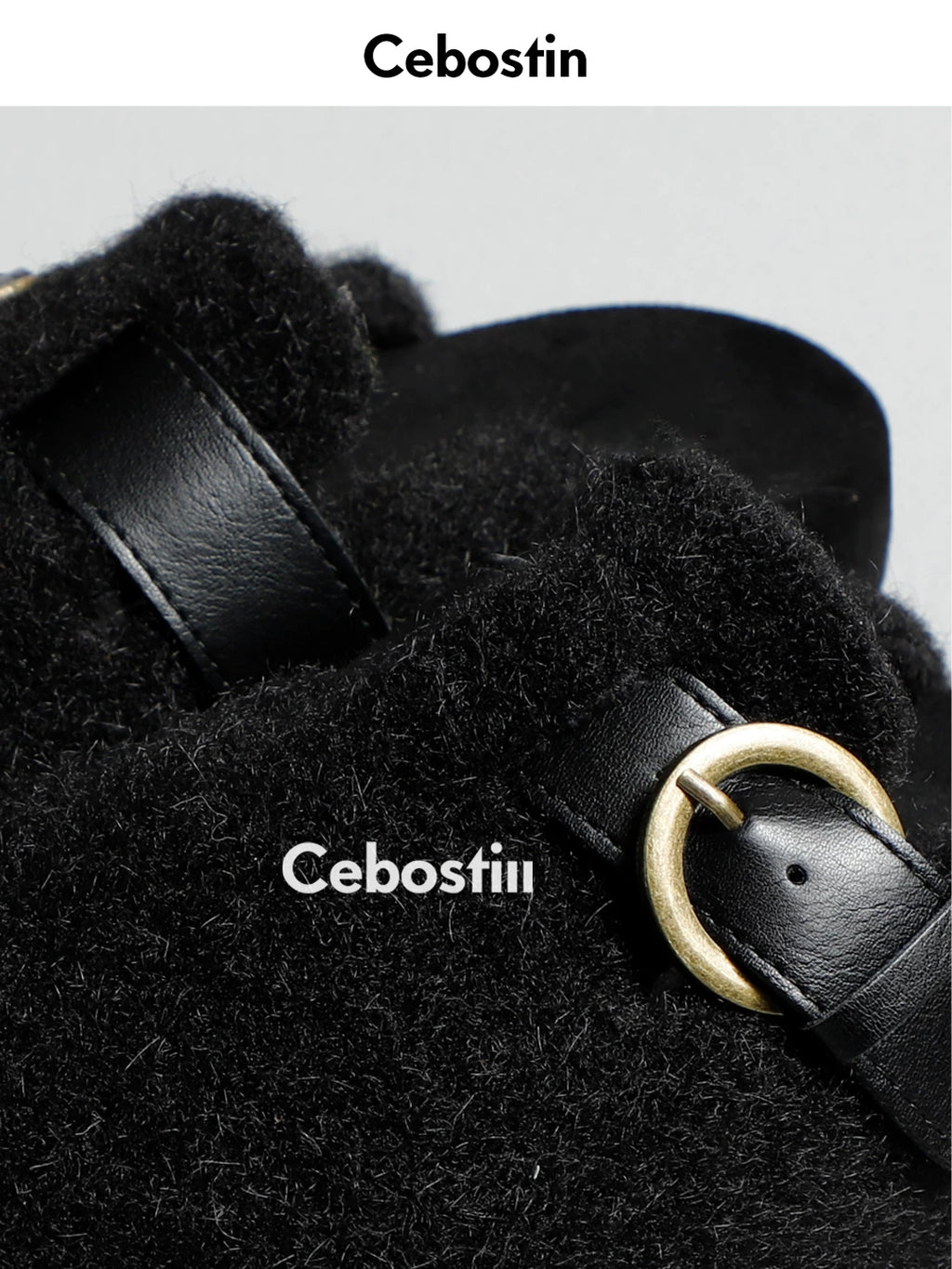 Cebostin Height Increase Outer Wear A Pedal Lazy Shoes